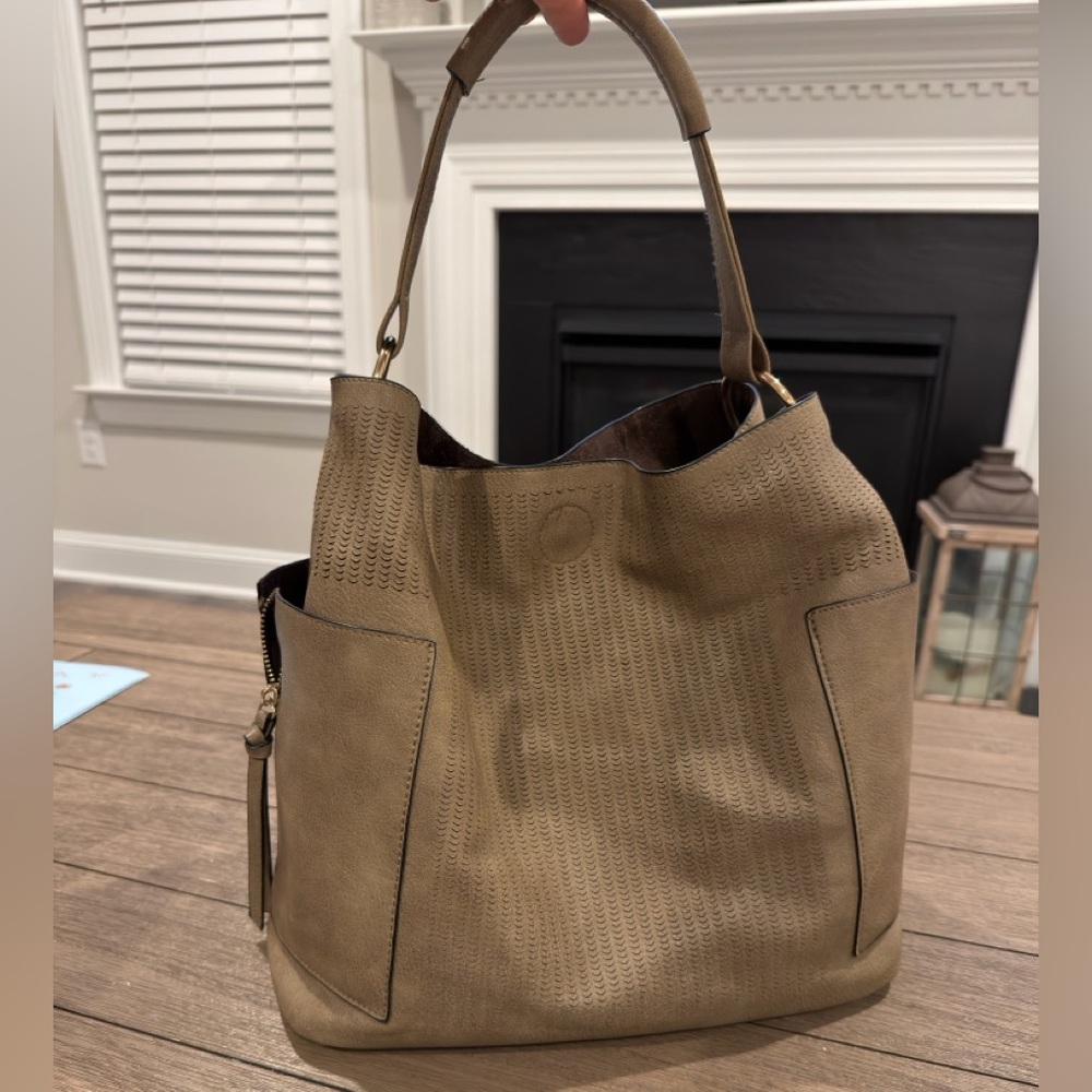 Tan Tote Bag